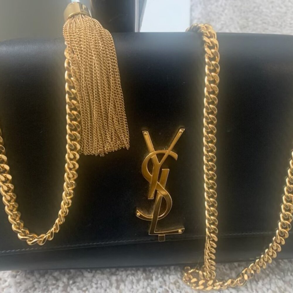 Authentic Yves Saint Laurent Genuine Leather Purse - Picture 1 of 1